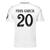 Real Madrid Fran Garcia 20 Hjemme 2024-25 - Herre Fotballdrakt